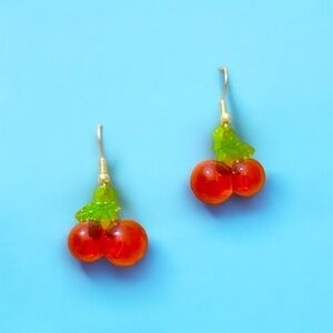 Cherry 🍒 earrings​​​​​​​​​​​​​